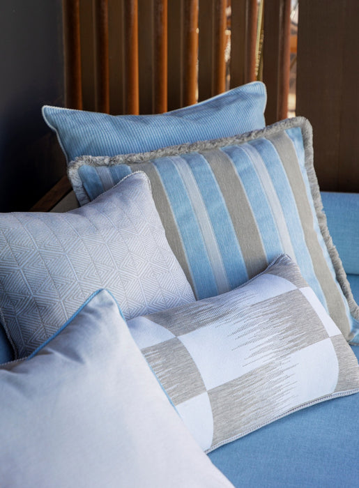 Jim Thompson Lido Stripe White Sand Fabric JT013908001