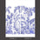 Jim Thompson Palampore Panel A & B  Porcelain Wallpaper Sample JT021041001