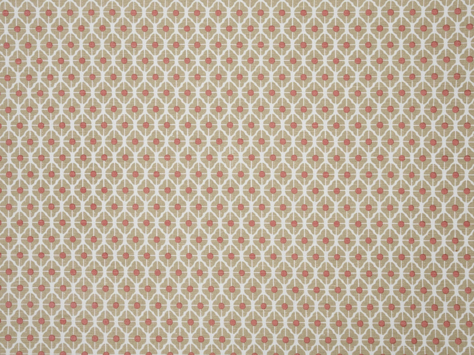 No.9 Thompson Punto Red Ochre Fabric Sample N9012394003