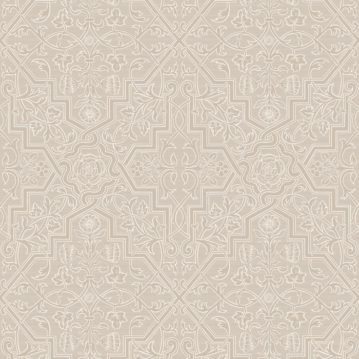 Schumacher Rosenvinge Natural Wallpaper Sample 4503