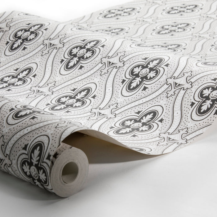 Schumacher Pigkammaren Umber Wallpaper Sample 4525