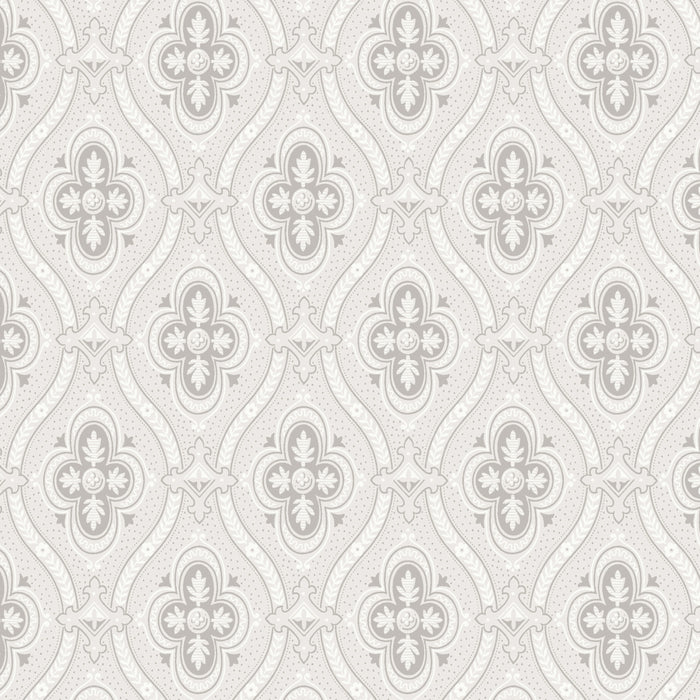 Schumacher Pigkammaren Grey Wallpaper Sample 4526