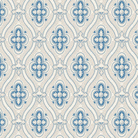 Schumacher Pigkammaren Blue Wallpaper 4527