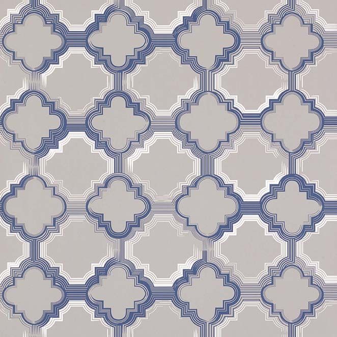 Osborne & Little Quatrefoil 1 Sample Sample W6599-01