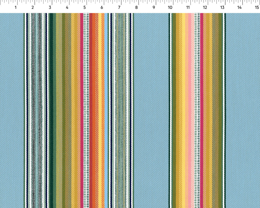 Perennials Serape Stripe Sol Fabric 455-730