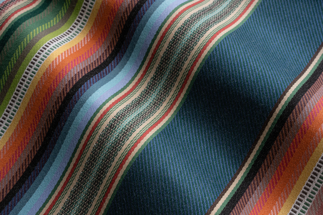 Perennials Serape Stripe Palo Verde Fabric 455-721
