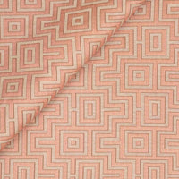 Jim Thompson Fret Maze Blossom Fabric JT013860009