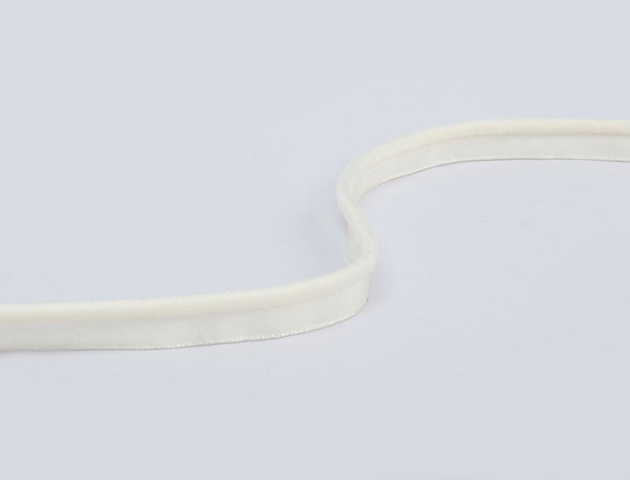 Jim Thompson Velvet Cord On Tape  Ivory Trim Sample JT030025001
