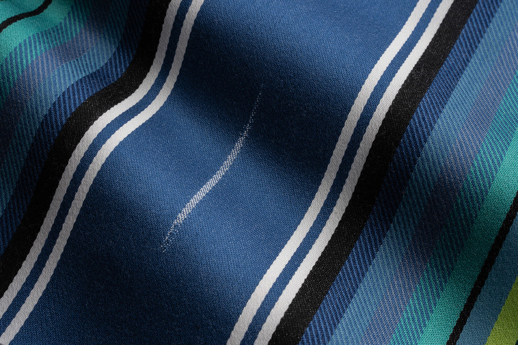 Perennials Tejas Stripe Azul Fabric 460-781