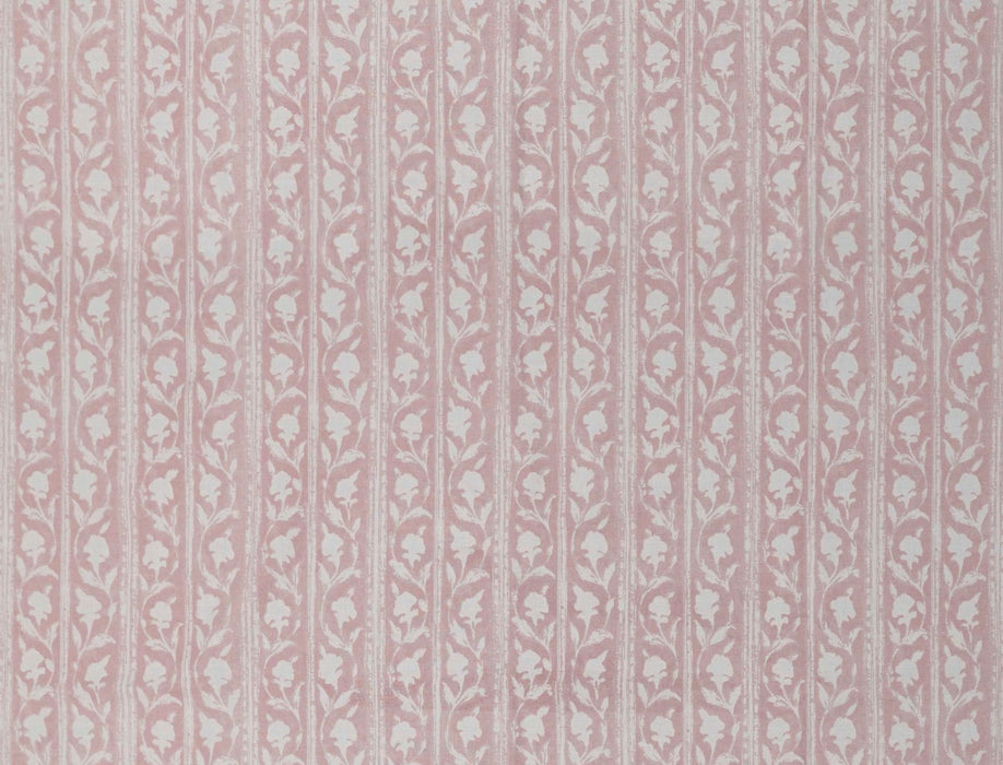 No.9 Thompson Jasmine Stripe Rose Fabric Sample N9012302005O