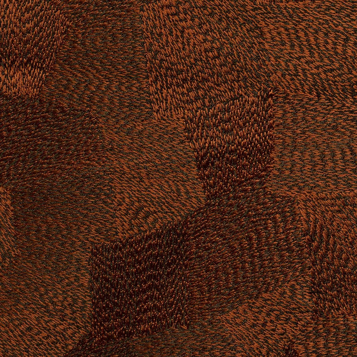 Holly Hunt Great Plains Geode Burnt Orange Fabric Sample 4612/05
