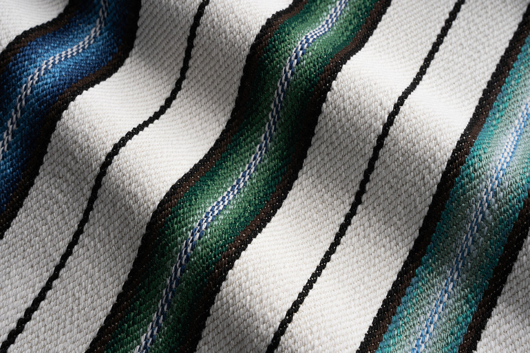 Perennials Baja Stripe Azul Fabric Sample 465-781