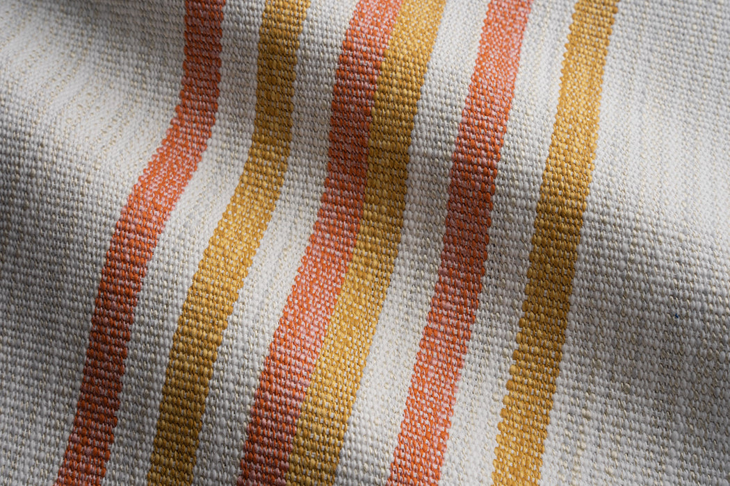 Perennials Roadrunner Stripe Melon Fabric Sample 470-231