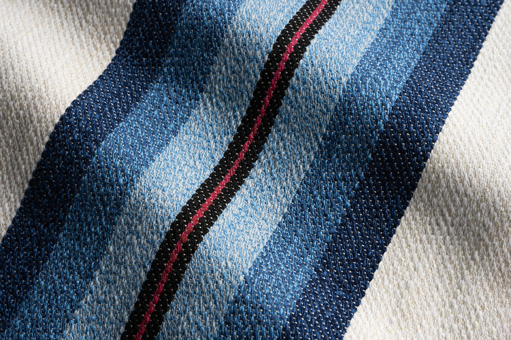 Perennials Campo Stripe Azul Fabric 475-781