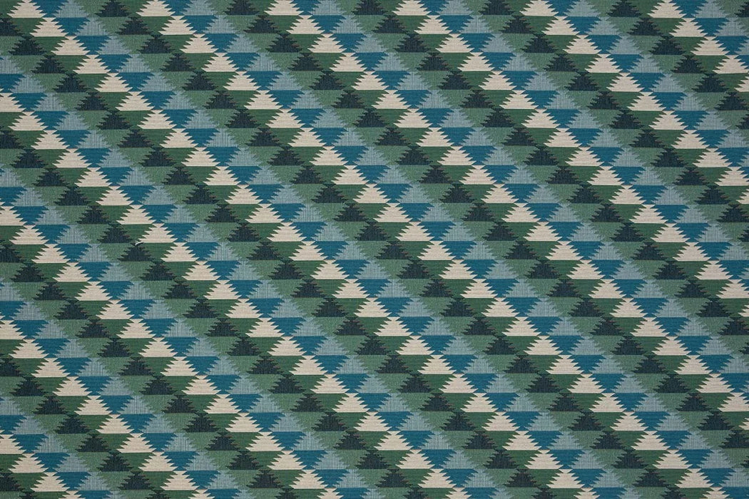 Christopher Farr Busy Lizzie Aqua Fabric