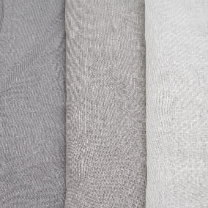 Holly Hunt Great Plains Double Ombré Grey Mist Fabric Sample 4976/02