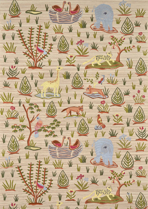 Pierre Frey Maya Tropical Wallpaper Sample FP061001