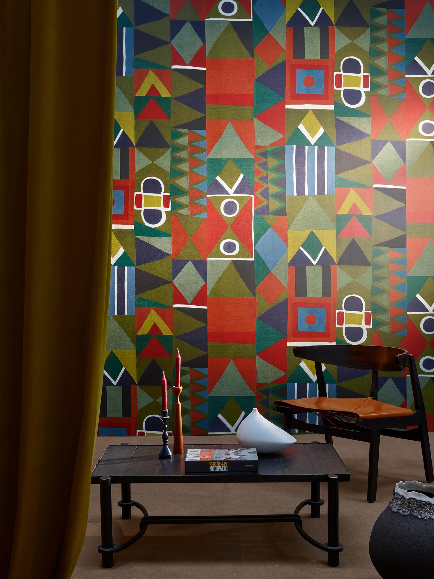 Pierre Frey Bold Fougere Fabric F3212007