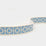 Jim Thompson Duquette Fret Tape  China Blue Trim Sample JT030054004
