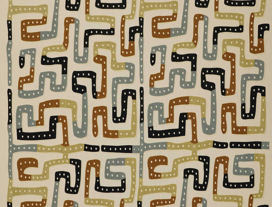 No.9 Thompson Moonstone Earth Tones Fabric Sample N9012294003