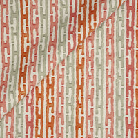 No.9 Thompson Chinese Steps Turmeric Fabric N9012100006O