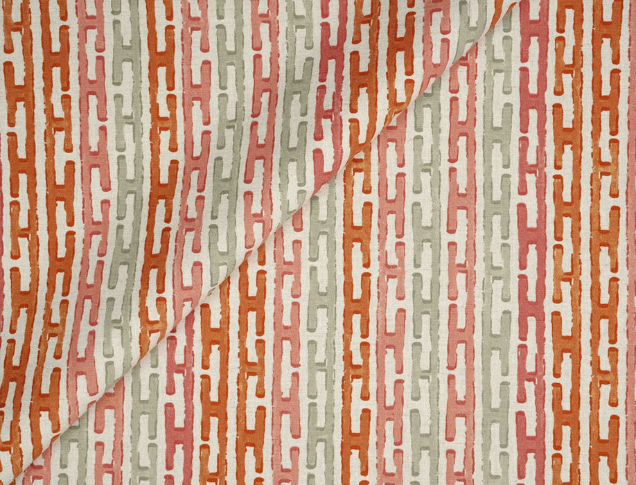 No.9 Thompson Chinese Steps Turmeric Fabric Sample N9012100006O