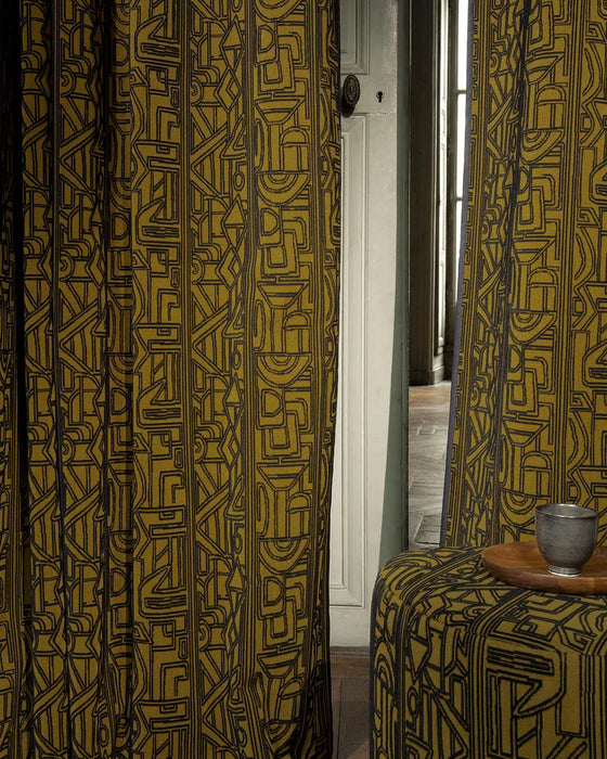 Pierre Frey Salta Kaki Fabric Sample F3965003