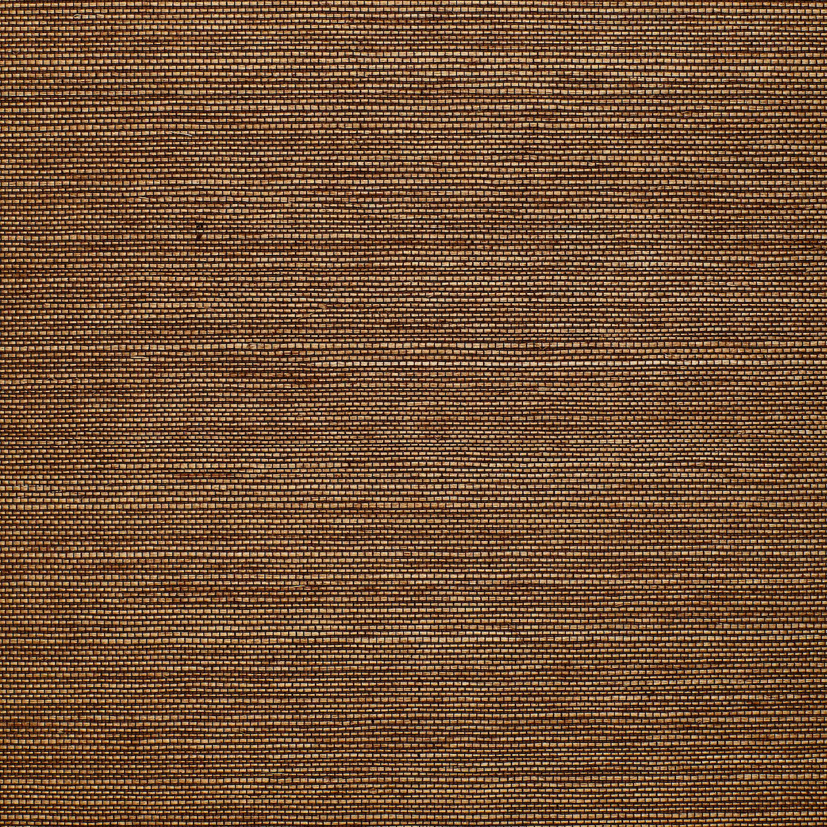 Schumacher Celebes Sisal Camel Wallpaper Sample 5000731
