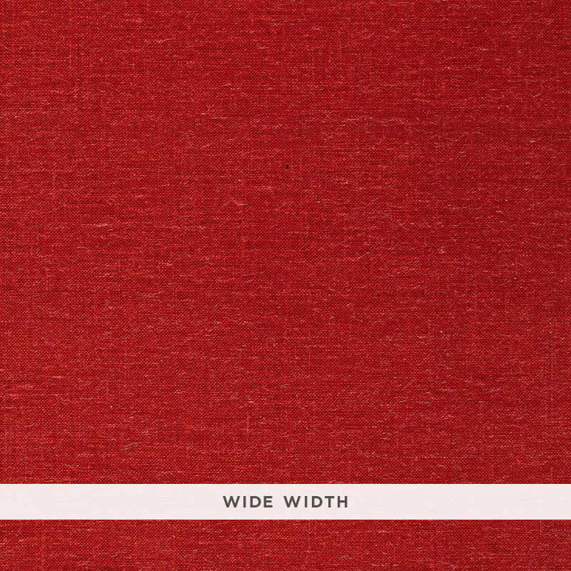 Schumacher Burlap Weave Red Wallpaper 5000865