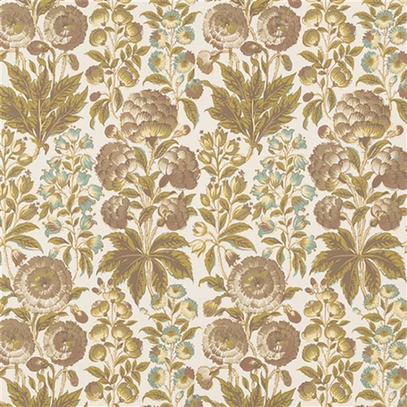 Jasper Isle Flower Fawn Wallpaper Sample 5001-01