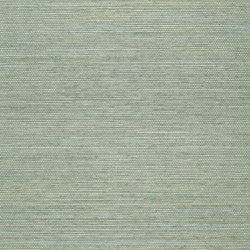 Schumacher Onna Sisal Aqua Wallpaper Sample 5002191