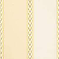 Schumacher Valais Stripe Soft Yellow Wallpaper 5002471