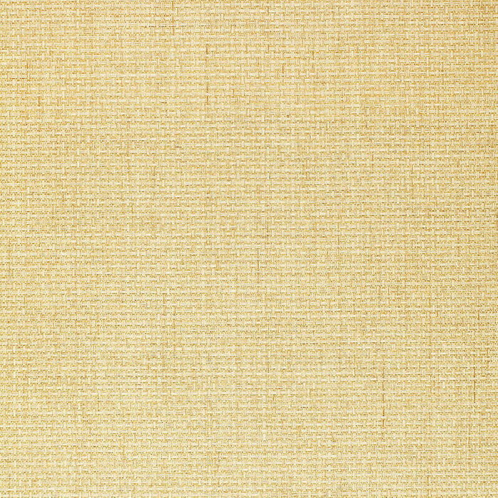 Schumacher Goza Weave Wheat Wallpaper Sample 5002990