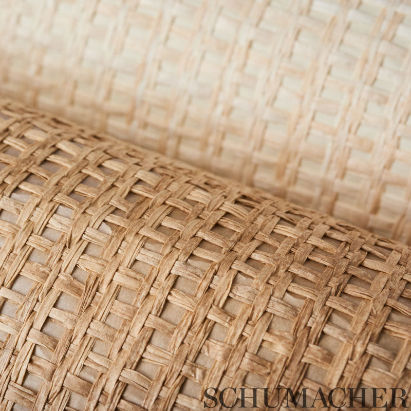 Karami Rice Schumacher Karami Weave Rice 5003010 Wallpaper | 40% Off (Samples)