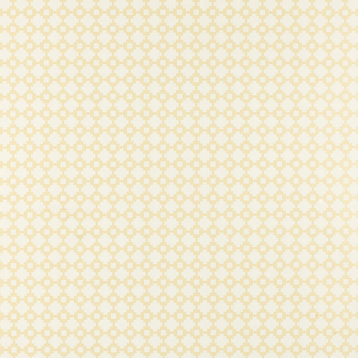 Schumacher Shake It Up Natural Wallpaper Sample 5003231