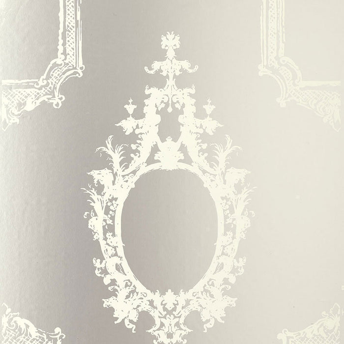 Schumacher Go Baroque Mirror Wallpaper Sample 5003291