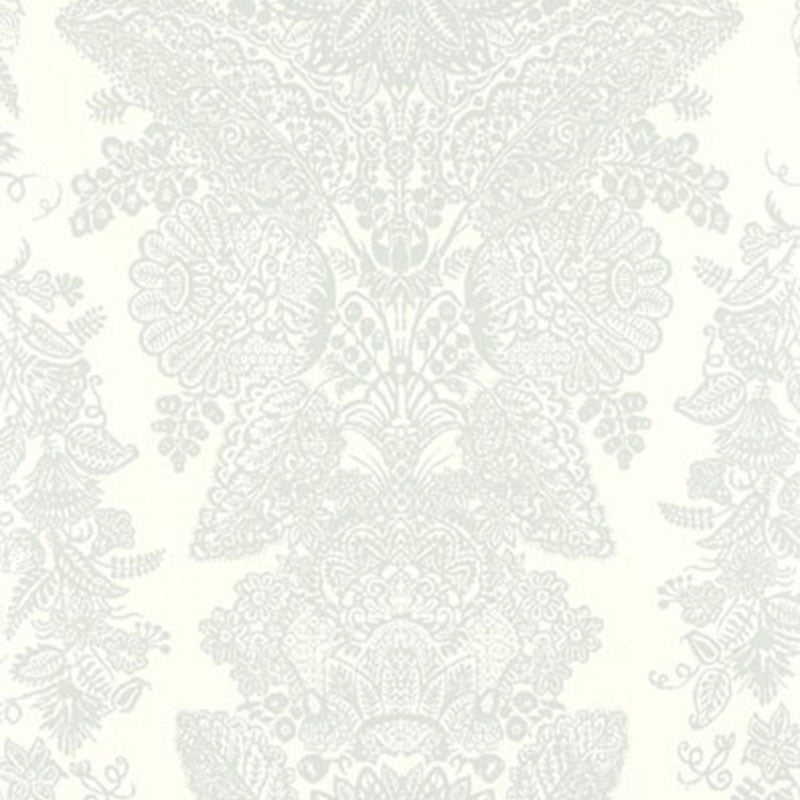 Schumacher Lace Cirrus Wallpaper Sample 5003322