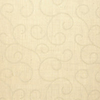 Schumacher Adhafera Scroll Oatmeal Wallpaper 5003540