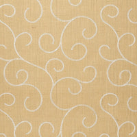 Schumacher Adhafera Scroll Straw Wallpaper 5003541