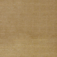 Schumacher Linyi Embroidered Fret Sisal Linen Wallpaper 5003553