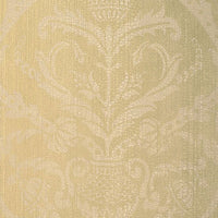 Schumacher Masaccio Damask Bisque Wallpaper 5003680