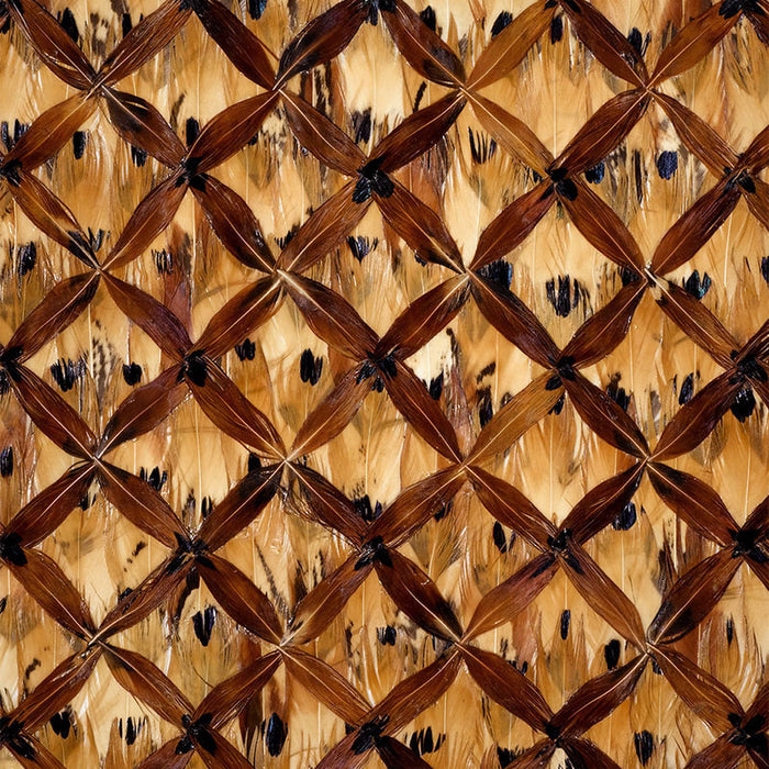 Schumacher Wellesley Tiger's Eye Wallpaper Sample 5003830