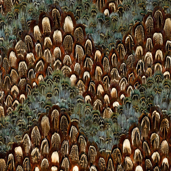 Schumacher Chesapeake Topaz Wallpaper Sample 5003840