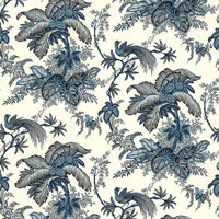 Schumacher Coconut Grove Lapis Wallpaper 5004050