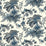Schumacher Coconut Grove Lapis Wallpaper Sample 5004050
