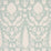 Schumacher Chenonceau Aquamarine Wallpaper Sample 5004122