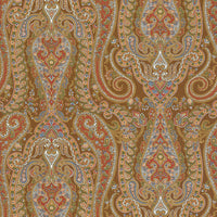 Schumacher Isabella Paisley Mink Wallpaper 5004181