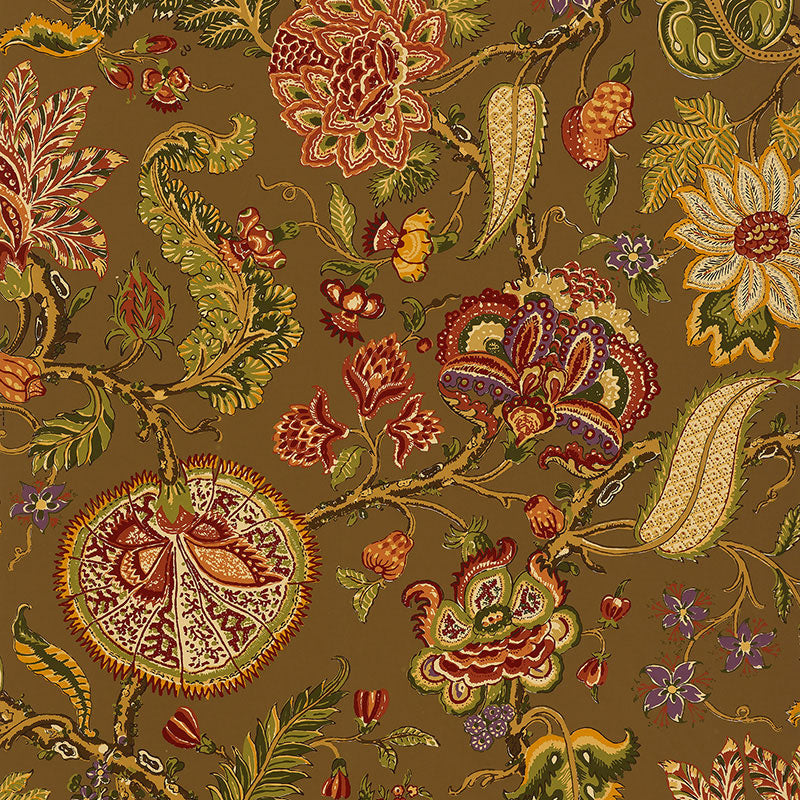 Schumacher Chalfont Fawn Wallpaper 5004200