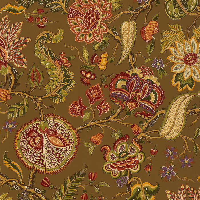 Schumacher Chalfont Fawn Wallpaper 5004200