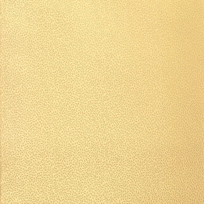 Schumacher Celano Vine Light Gold Wallpaper Sample 5004444